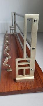 Kapstok - Aluminium, Hout - Amsterdamse School, Antiek en Kunst