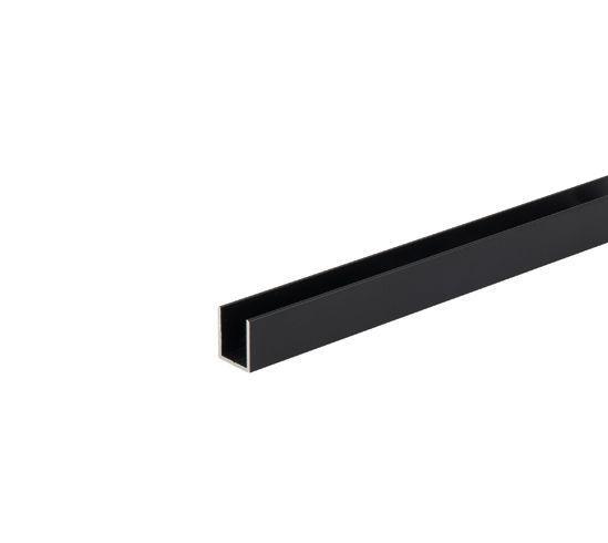 Steel look u-profiel - 3000 mm, Doe-het-zelf en Bouw, Deuren en Vliegenramen, Nieuw, Verzenden