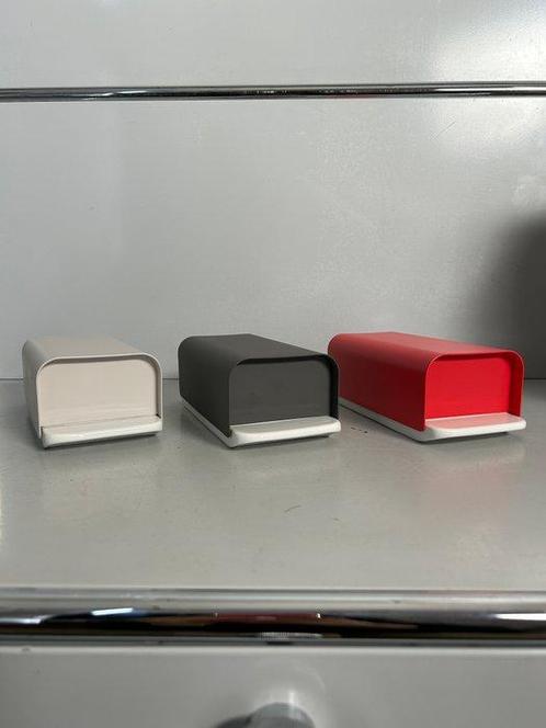 Alessi - BIG-GAME - Mattina - Boterschotel - Porselein,, Antiek en Kunst, Antiek | Meubels | Stoelen en Sofa's