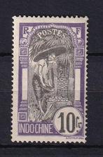 Indochine 1907 - 10 frs violet - Yvert n° 58, Postzegels en Munten, Postzegels | Europa | Frankrijk, Gestempeld