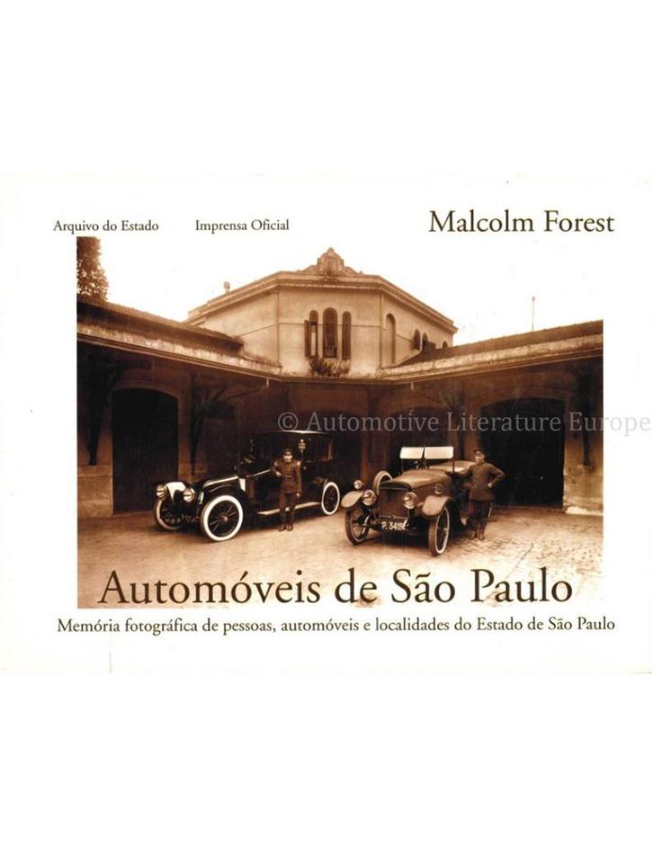 AUTOMÓVEIS DE SAO PAULO, MEMÓRIA FOTOGRÁFICA DE PESOAS,, Boeken, Auto's | Boeken