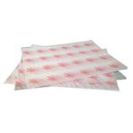Vetvrij hamburger papier rood | 1000 stuks | 24,5(b) x, Zakelijke goederen, Horeca | Keukenapparatuur, Verzenden, Nieuw in verpakking