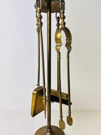 Schouw - 1930-1940 - Massief messing Haardstel, Antiek en Kunst