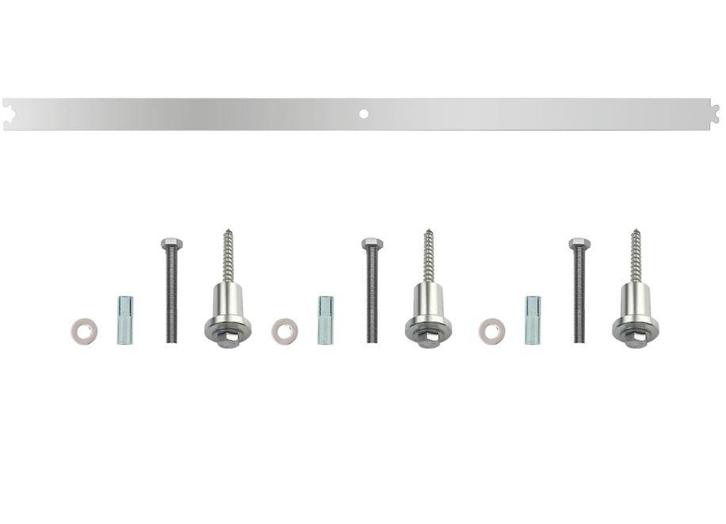 Intersteel Tussenrail 90 cm tbv schuifdeursysteem rvs, Doe-het-zelf en Bouw, Raamkozijnen en Schuifdeuren, Nieuw, Overige materialen