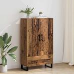 vidaXL Highboard met lade Oud Hout Bewerkt hout, Huis en Inrichting, Verzenden, Nieuw
