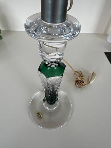 Val Saint Lambert - Lamp - Kristal - Lampvoet