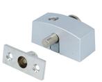 Oplegslot smal met cilinderslot SKG1® zilver grijs, Doe-het-zelf en Bouw, Nieuw, Overige materialen, Klink of Kruk