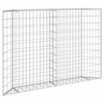 vidaXL Gabion plantenbak trapezium 150x20x100 cm, Tuin en Terras, Verzenden, Nieuw