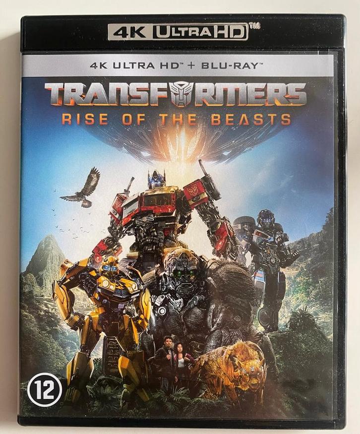 TRANSFORMERS RISE OF THE BEASTS (4K ULTRA HD + BLURAY), Cd's en Dvd's, Blu-ray, Gebruikt