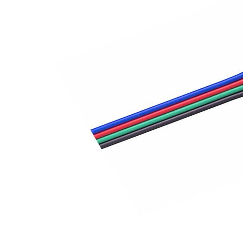 4 aderige LED-strip kabel 6 Meter, Huis en Inrichting, Lampen | Overige, Nieuw, Verzenden