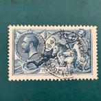 Grande Bretagne 1915 - 10 schillings voir des chevaux bien, Gestempeld