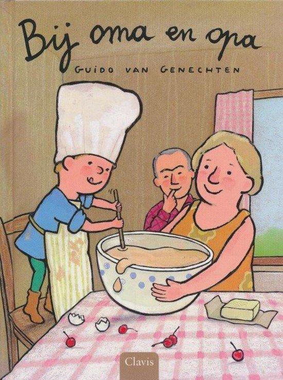 Bij opa en oma 9789044804157 Guido van Genechten, Boeken, Schoolboeken, Gelezen, Verzenden