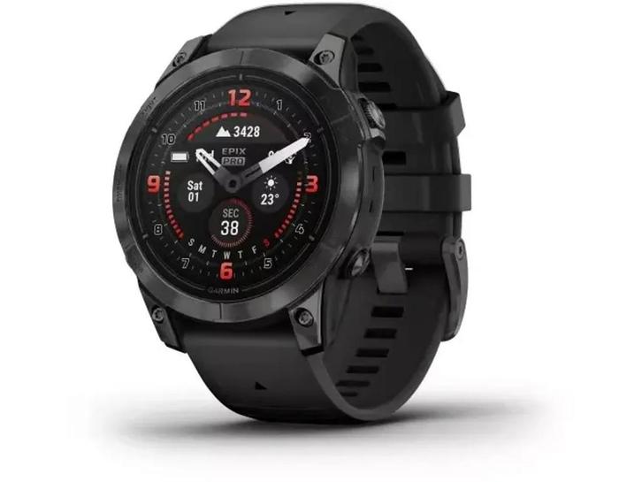 Garmin epix Pro (Gen 2) - Smartwatch - 47mm - 24/7, Handtassen en Accessoires, Smartwatches, Zo goed als nieuw, Verzenden