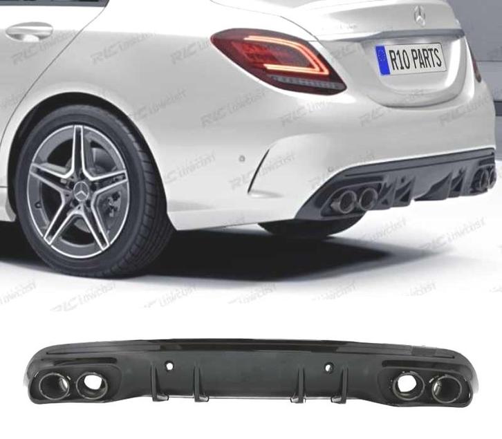 Diffuseur Pour Mercedes Classe C W205 Berline 14-17 C43 Amg, Auto-onderdelen, Carrosserie, Verzenden