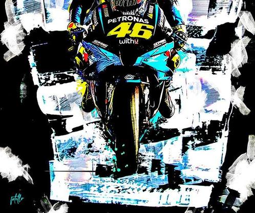 fotello - VR46 - The Legend - Valentino Rossi., Verzamelen, Automerken, Motoren en Formule 1