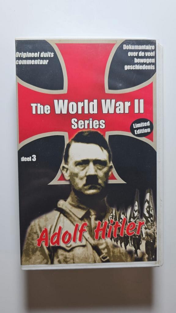 THE WORLD WAR II SERIES ADOLF HITLER DEEL 3 (VHS), Cd's en Dvd's, VHS | Film, Gebruikt