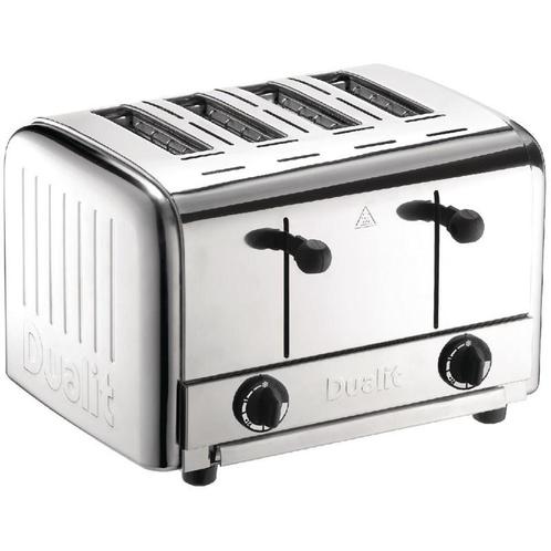 Broodrooster RVS | Cap.4st. | 230V | 350x360x230(h)mm, Zakelijke goederen, Horeca | Keukenapparatuur, Nieuw in verpakking, Verzenden