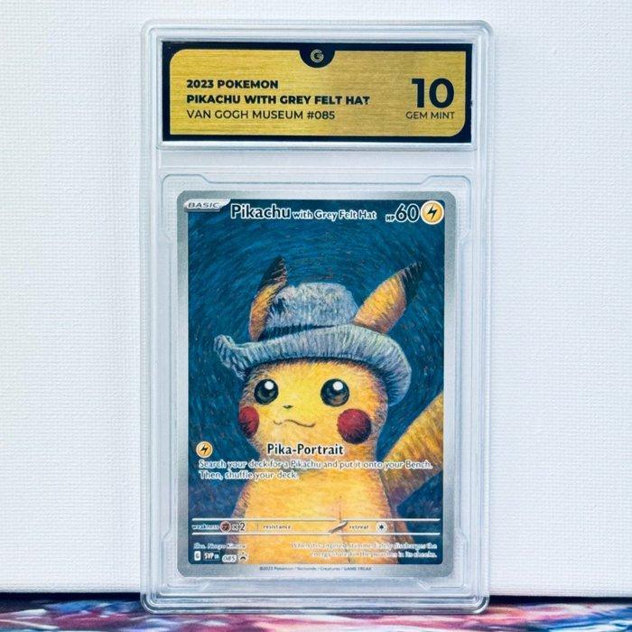 Pokémon Graded card - Pikachu van Gogh #085 - Pokémon - GG, Hobby en Vrije tijd, Verzamelkaartspellen | Pokémon