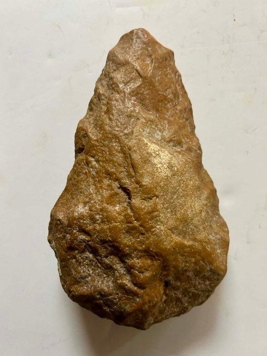 Paleolithisch Vuursteen Grand Biface Acheulean - 18 cm, Antiek en Kunst, Antiek | Overige Antiek
