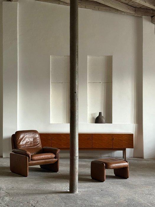 de Sede - Fauteuil - DS-50 - Leder - Sessel & Ottoman, Antiek en Kunst, Antiek | Meubels | Stoelen en Sofa's