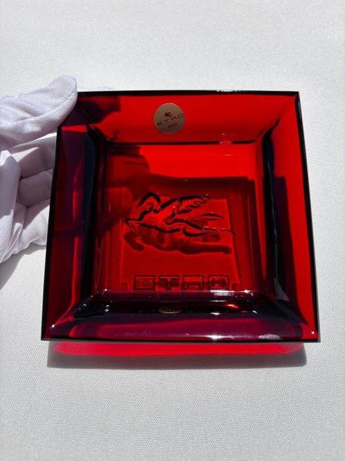 ETRO - Asbak - Glass – Italy – Luxury Design - Glas, Antiek en Kunst, Antiek | Glaswerk en Kristal