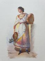 Neapolitan School (XIX) - Dancer of the Tarantella, Antiquités & Art, Art | Peinture | Classique