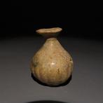 Oud-Romeins Glas Vas. 1e-2e eeuw na Christus. 4 cm hoog., Verzamelen