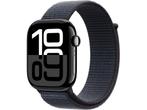 Apple Watch Series 10, 46mm, GPS, Aluminium, Geweven, Handtassen en Accessoires, Smartwatches, Verzenden, Zo goed als nieuw