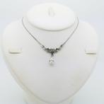 Zonder Minimumprijs - Halsketting Zilver - 0.25ct. tw., Handtassen en Accessoires, Nieuw