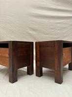 Kast - Set Art Deco Stijl Kastjes in Geometrisch Design -