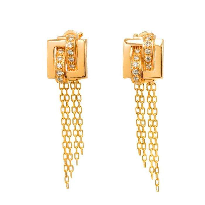 Boucheron - Oorbellen - 18 karaat Roségoud, Handtassen en Accessoires, Oorbellen