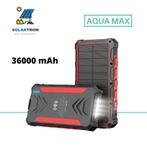 Solartron Aqua Max - Solar powerbank 36000 mAh, Télécoms, Téléphonie mobile | Accessoires & Pièces, Ophalen of Verzenden
