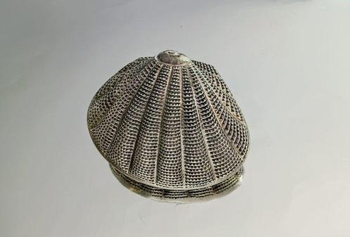 Finely hand embossed - Large Shell - Boîte - Argent 900, Antiek en Kunst, Antiek | Zilver en Goud