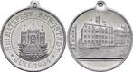 Medaille 1904 Sachsen-burgstaedt, Stadt, Postzegels en Munten, Penningen en Medailles, Verzenden