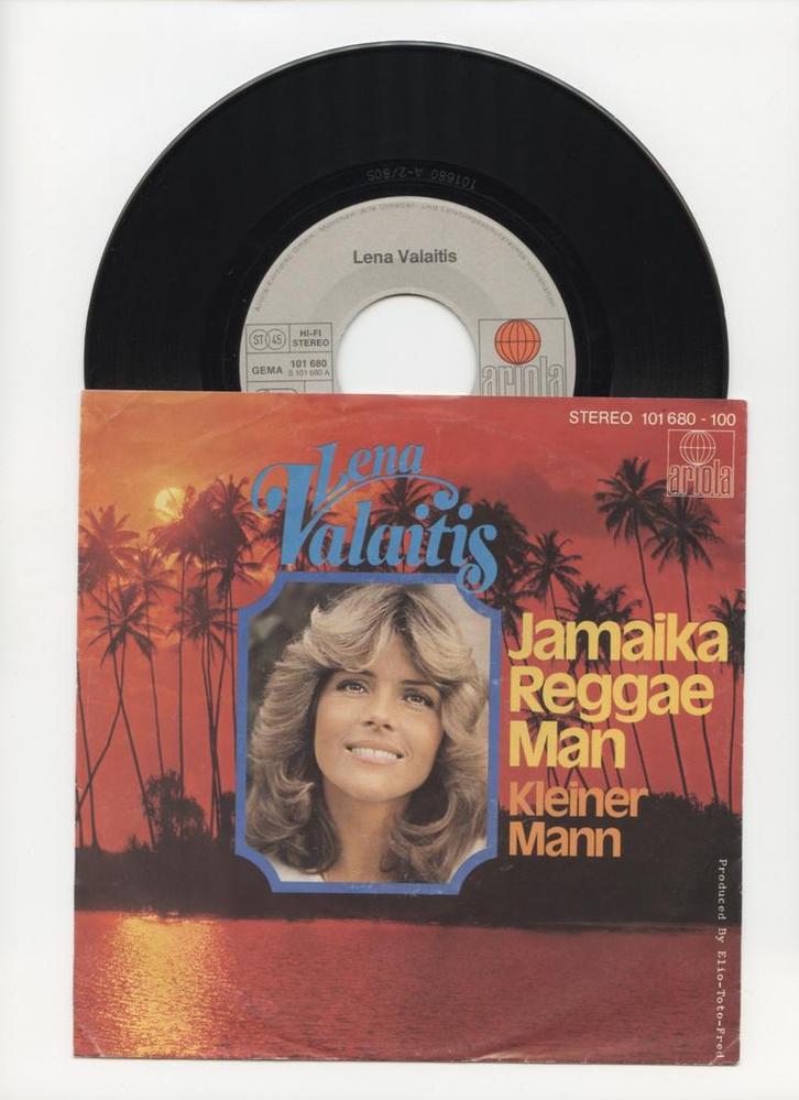 Lena Valaitis – Jamaika Reggae Man / Kleiner Mann (1-7-Viny, Cd's en Dvd's, Vinyl Singles, Ophalen of Verzenden