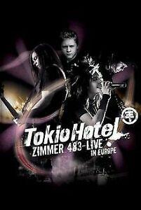 Tokio Hotel - Zimmer 483: Live In Europe [2 DVDs]  DVD, Cd's en Dvd's, Dvd's | Overige Dvd's, Zo goed als nieuw, Verzenden