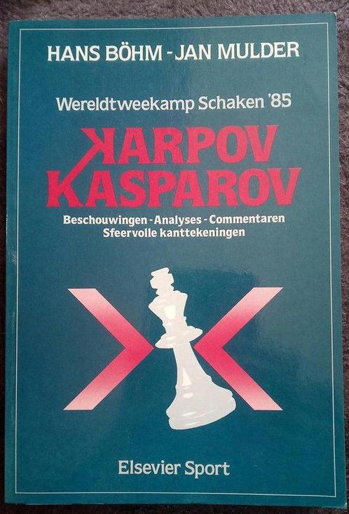 Wereldtweekamp schaken 85 | Karpov - Kasparov 9789010058539, Boeken, Sportboeken, Gelezen, Verzenden