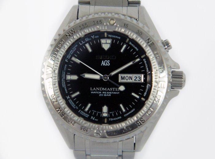Seiko - LANDMASTER AGS - Zonder minimumprijs - 5M23-6A20 /, Bijoux, Sacs & Beauté, Montres | Anciennes | Antiquités