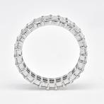 Ring - 18 karaat Witgoud - 3.80ct. tw. Diamant (Natuurlijk), Handtassen en Accessoires, Ringen, Nieuw