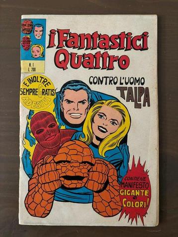 Fantastici Quattro n. 1 - Contro luomo talpa - 1 Comic -
