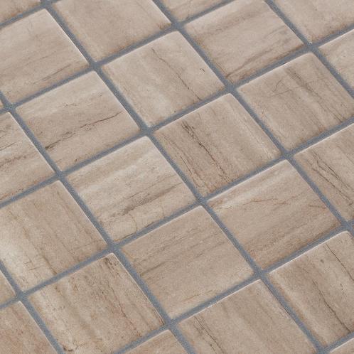 Mozaiek Ezarri Zen Creamstone 50 5x5 cm (Doosinhoud 1,06 m²), Bricolage & Construction, Sanitaire, Enlèvement ou Envoi
