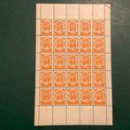 Colombia - 60 cent luchtpostzegels oranje in volledig vel -