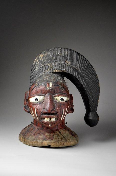 Coiffe - Nigeria, Antiek en Kunst, Kunst | Niet-Westerse kunst