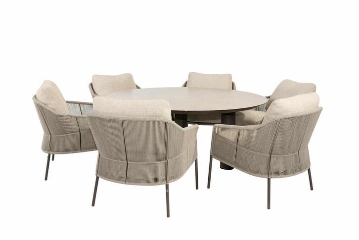 Taste by 4 Seasons Florence low dining set terre met Donato, Tuin en Terras, Tuinsets en Loungesets