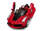 Ferrari Scuderia FXX, elektrische kinderauto, 12V met vleuge, Ophalen of Verzenden, Nieuw