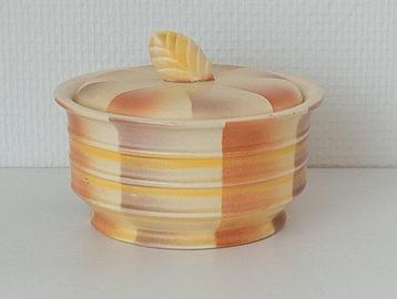 Villeroy & Boch - Bocal - Faïence - Pot à couvercle Art Déco