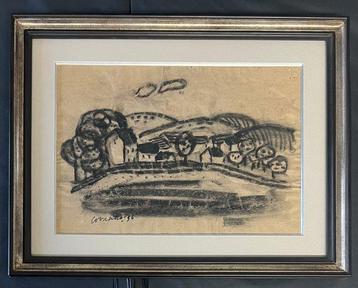 Corneille (1922-2010) - Paysage du Limbourg