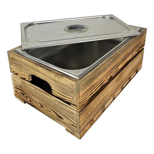 Decoratieve kisten voor chafing dish!, Articles professionnels, Horeca | Mobilier & Aménagement, Envoi