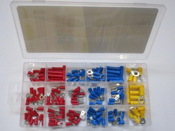 Veiling - Assortiment Kabelschoenen 150-delig, Auto diversen, Aanhangwagen-onderdelen, Nieuw