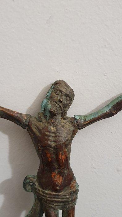 Crucifix - bois dur, éventuellement buis (?) - 16e/17e, Antiquités & Art, Antiquités | Autres Antiquités